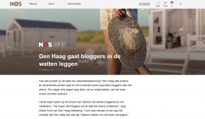 NOS bloggershuis HaagseStrandhuisjes